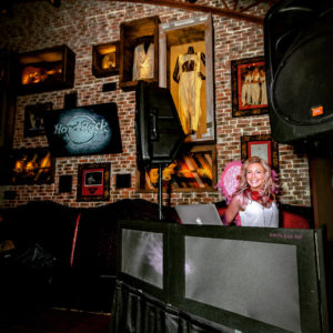 DJ Michelle Lee at Hard Rock Cafe