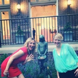 Christine Angeline and DeeJay Shelly at the Mutter Museum