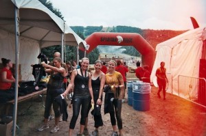 DeeJay Shelly at Spartan Sprint Blue Mountain 