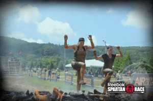 Tracey Tohm and Roselee Neumeister jumpin Fire