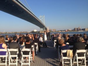 Philadelphia Wedding Ceremony Race Street Pier
