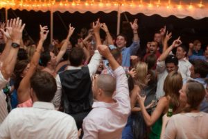 Fun wedding photo