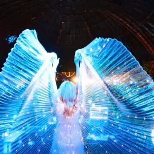 DeeJay Shelly Dream Wings - Glow - Adult White