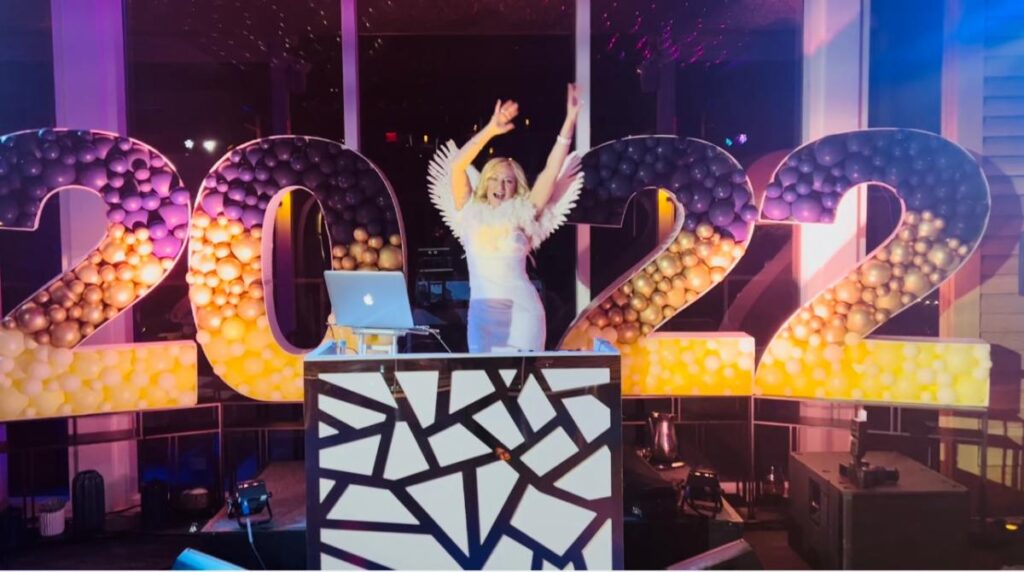 DJ with Wings
