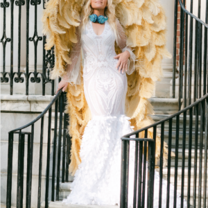 DeeJay Shelly Dream Wings - Gold Large